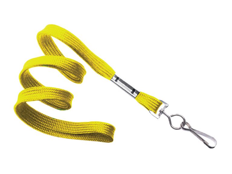 Cordones De Visitante Con Clip De Plástico - Juego De 10, Nylon, 18 Pulgadas, Seguridad Con Breakaway