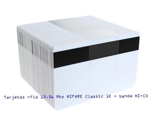 Tarjetas-rfid-13,56-Mhz-MIFARE-Classic-1K-+-banda-HI-CO