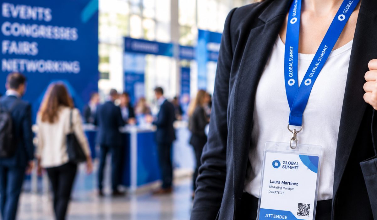 Accesorios de identificación para eventos y congresos