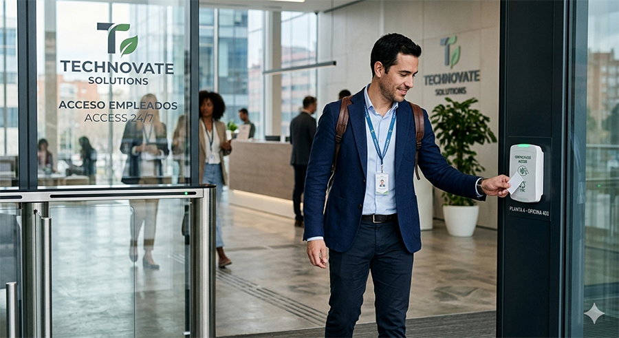 Identificación profesional para empresas y oficinas