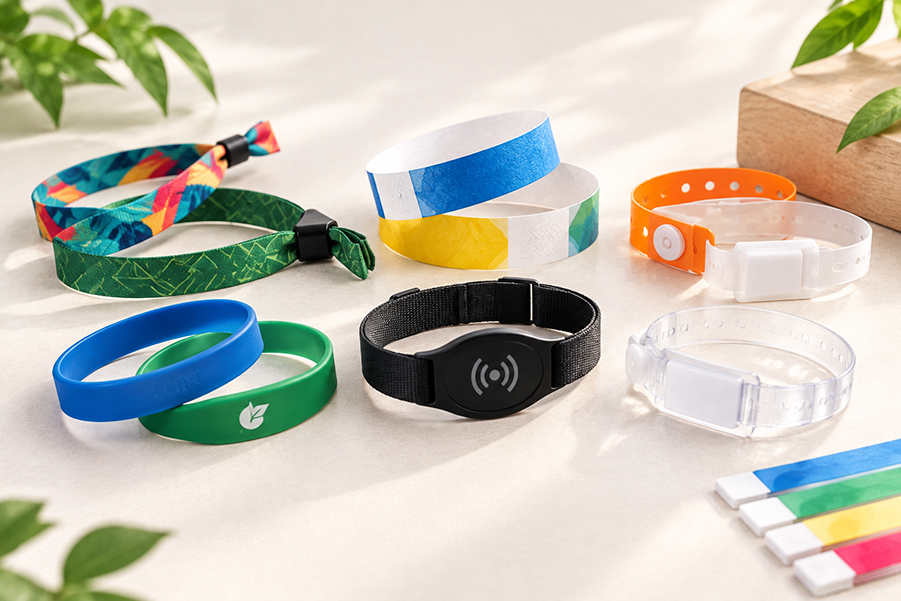 Pulseras para eventos y control de acceso