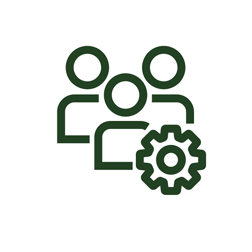 Identificación específica para el equipo responsable del evento.